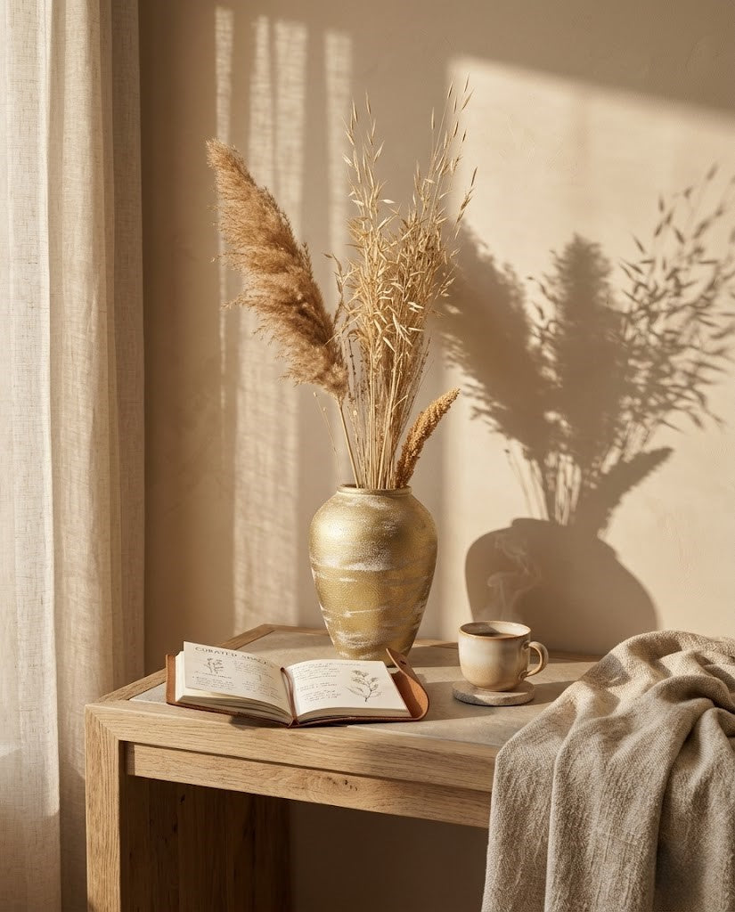 The Etched Gold Vase