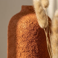 Terracotta Cylindrical Vase
