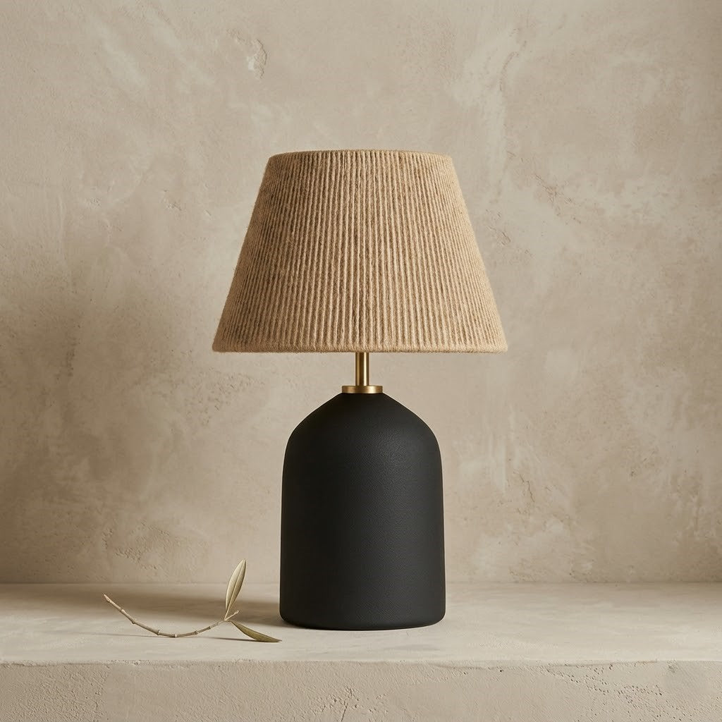 Jute Table Lamp