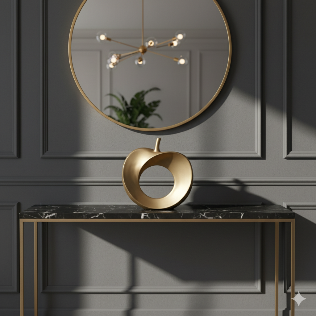 The Gilded Pomme Vase