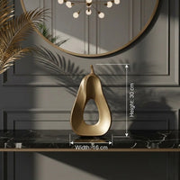 The Gilded Poire Vase