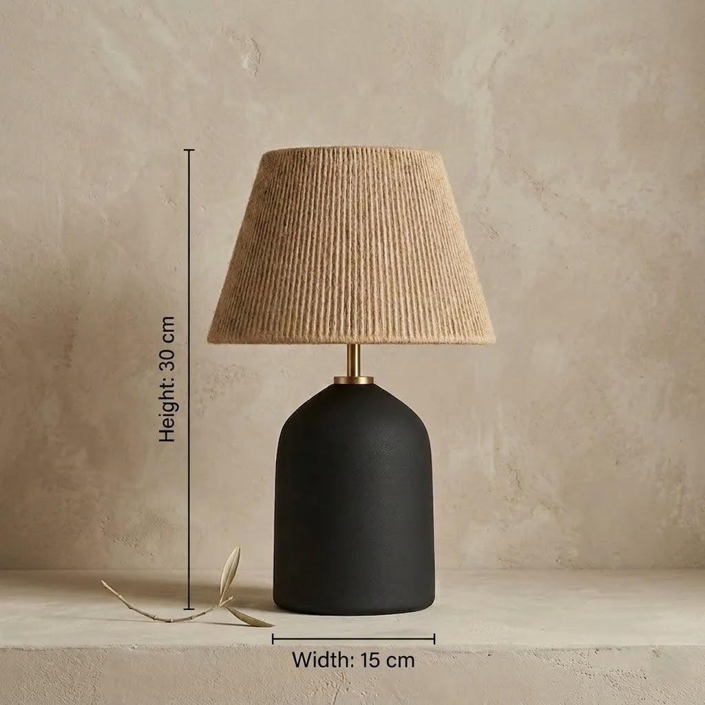 Jute Table Lamp