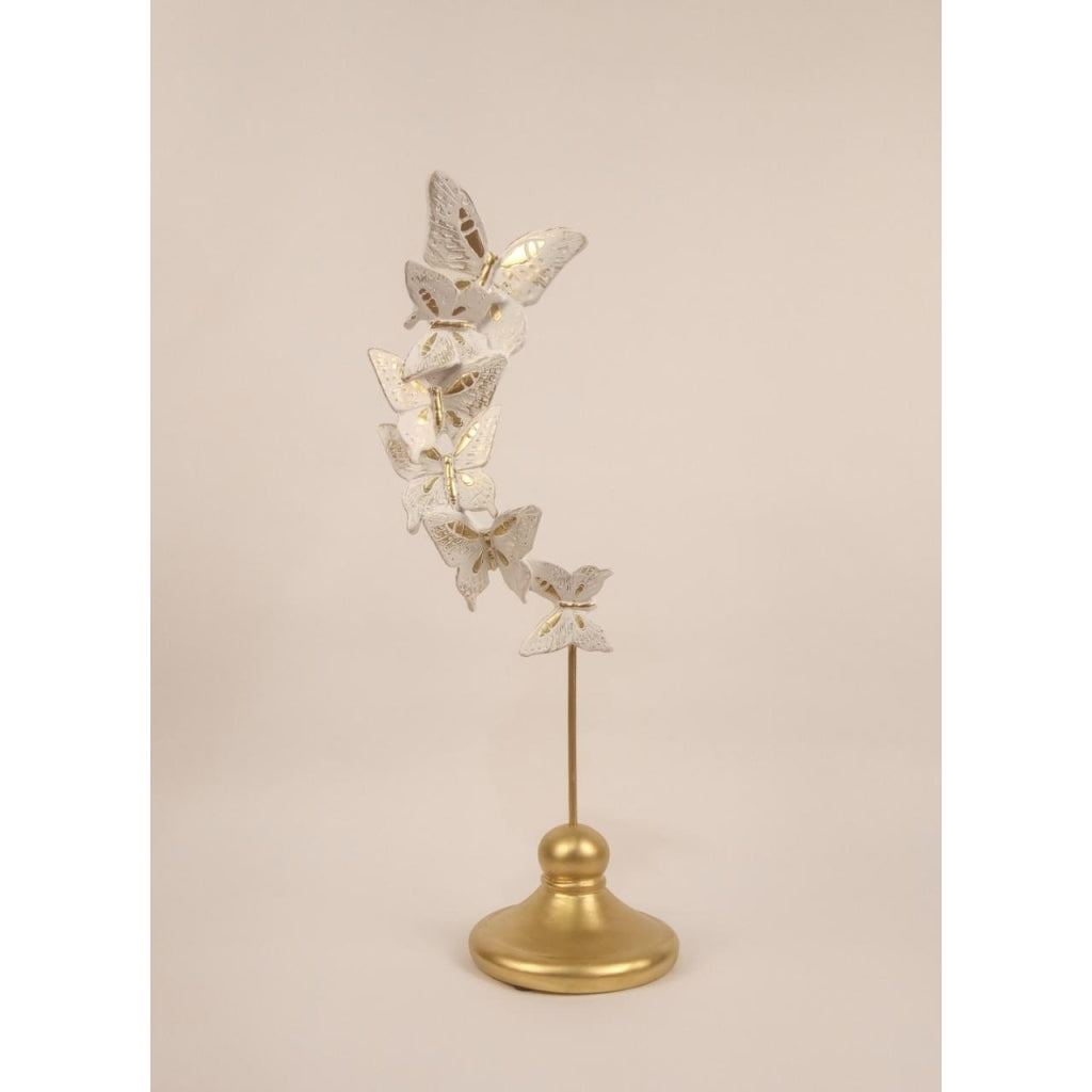 The Gilded Butterflies Vase
